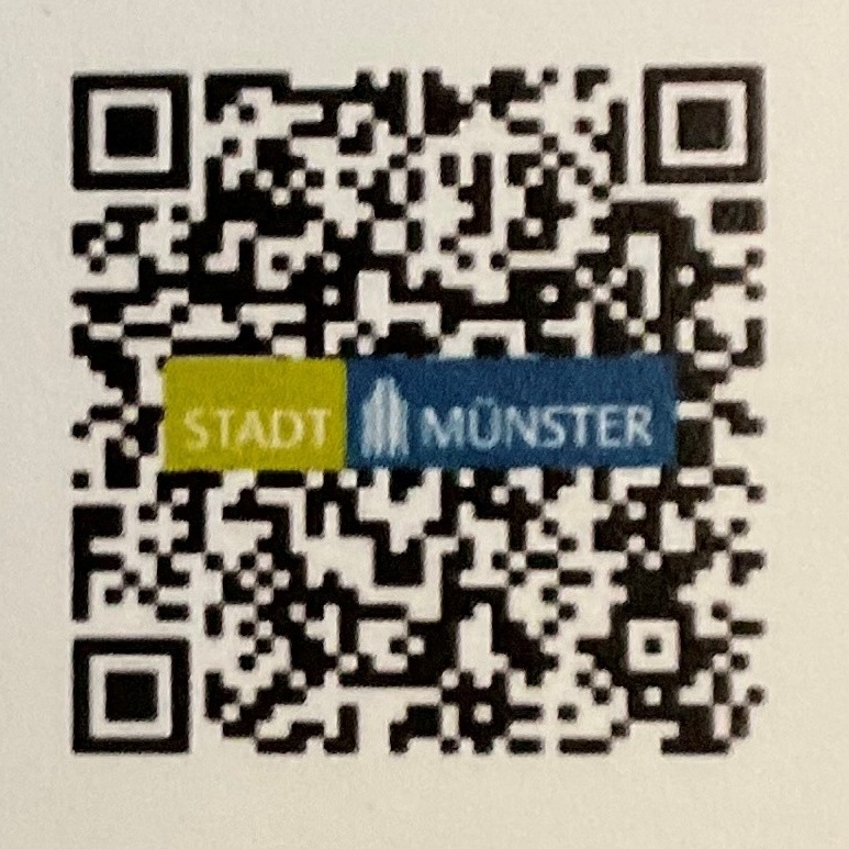 Postkarte ÜbergangQR